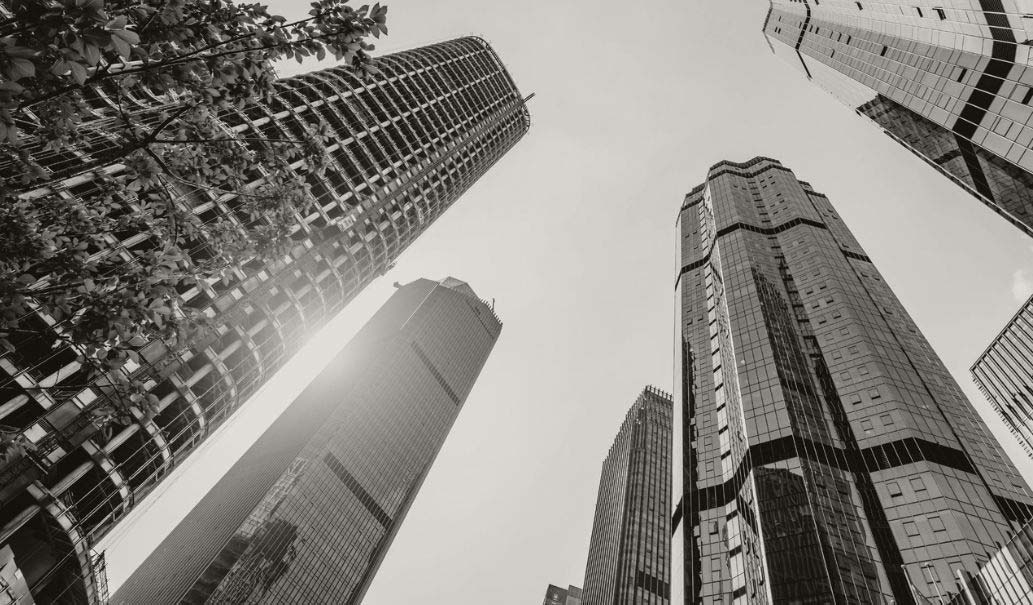 Designbild Hochhäuser - Compliance Beratung